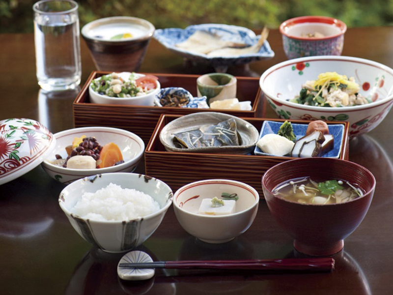 朝食は、身体にも嬉しい和定食。